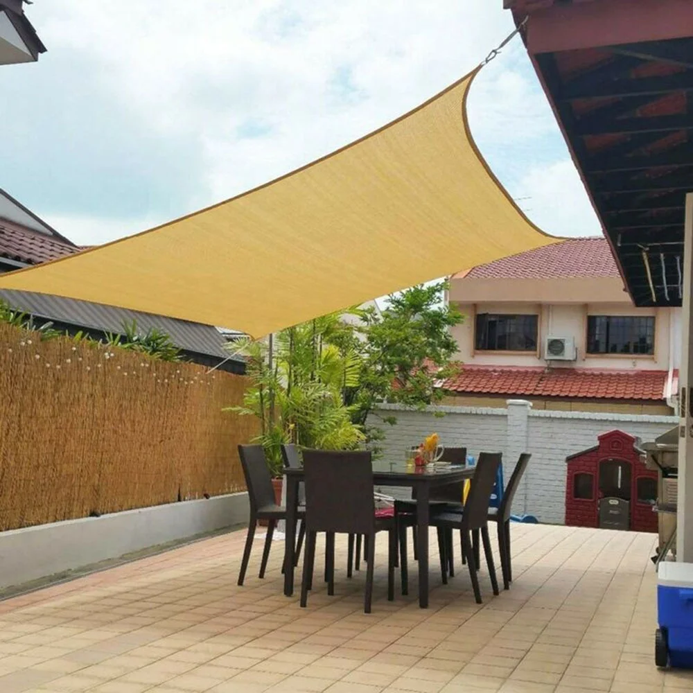 
2020 Hot Selling Garden Outdoor Customized Rectangular shade sail 