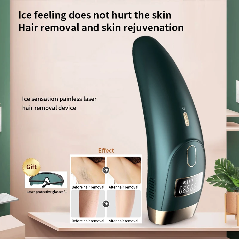 Professional factory 2022 most popular dropshipping ipl hair removal 999,999 flashes ipl laser hair removal for dark skin