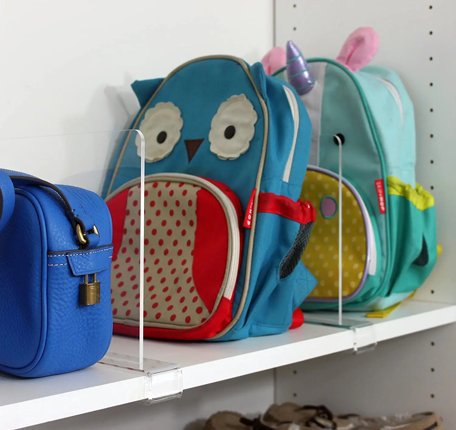 Closets Separators Organizers, Plastic Shelves, Base Kitchen Cabinets Storage Clear Acrylic Closet Shelf Dividers