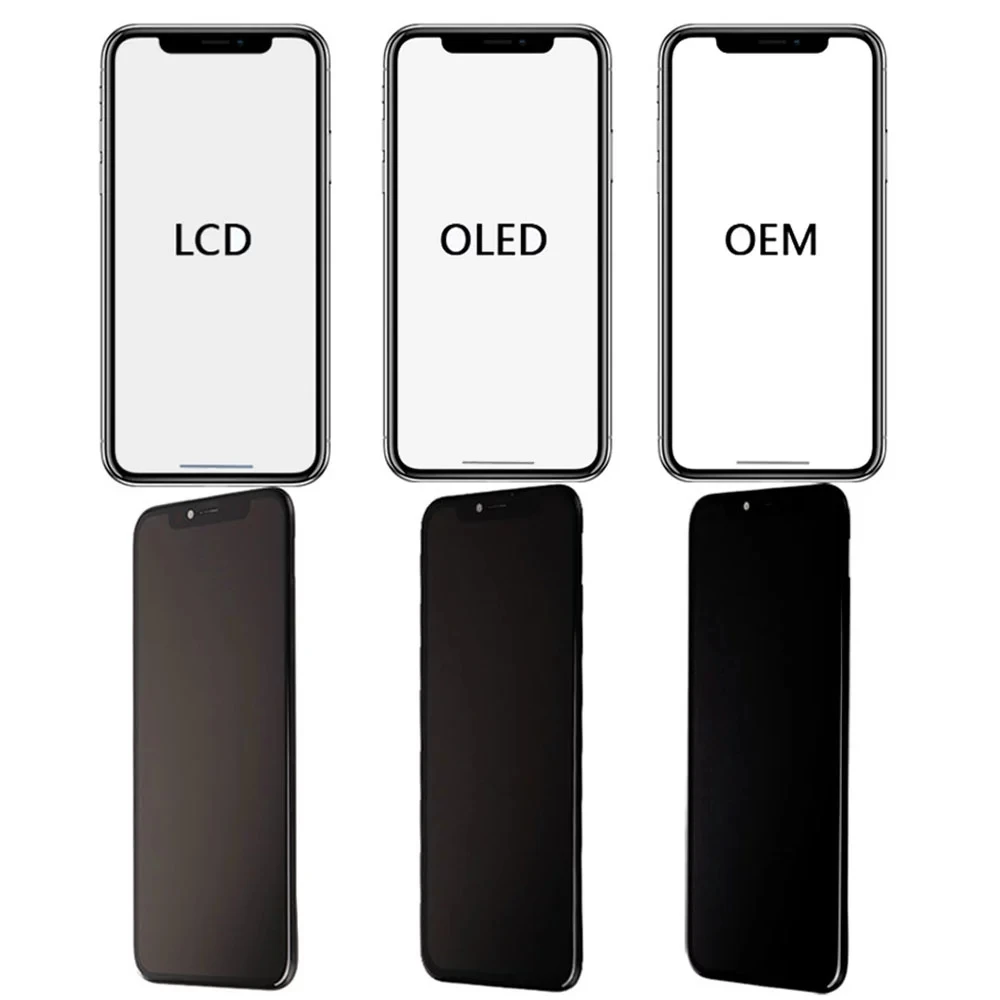  Оригинальный запасной Gx Oled-экран ЖК-дисплей для мобильного телефона Iphone 6 7 8 X XS XR
