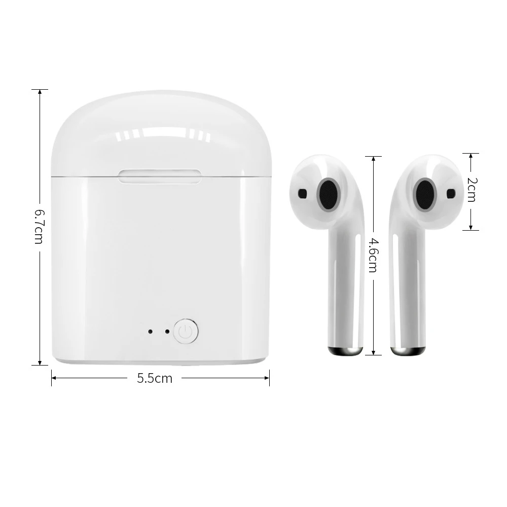 
Drop ship i7s tws headphones with free ePacket EMS Netherlands post Worldwide Dropshipping tws earbuds i7 