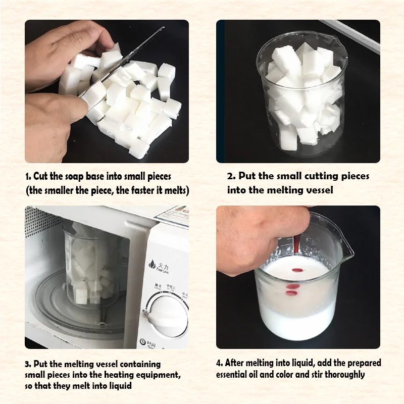 KD-78-5 1kg goat milk soap base melt and pour soap base glycerin Soap Base wholesale supplier Manufacturer