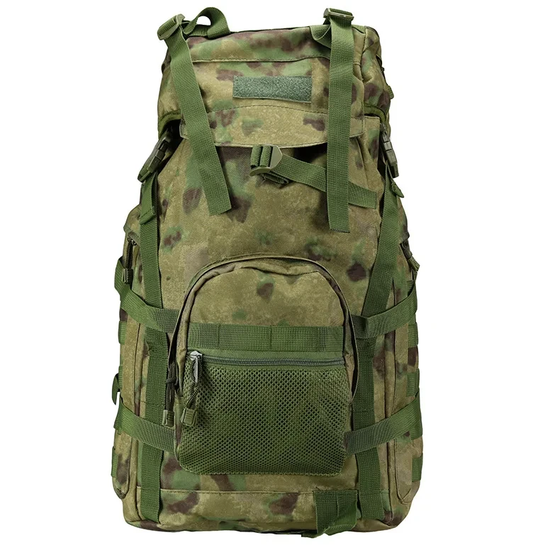 Camo Hunting Gear Backpack: New Outdoor Polyester Design for Camping & Hiking with Enhanced Storage