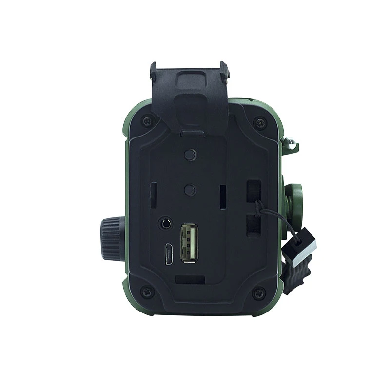 Radio with Power Bank Portable AM FM WB 3 band Radio Weather Solar Powered Emergency Hand Crank Solar Dynamo Radio