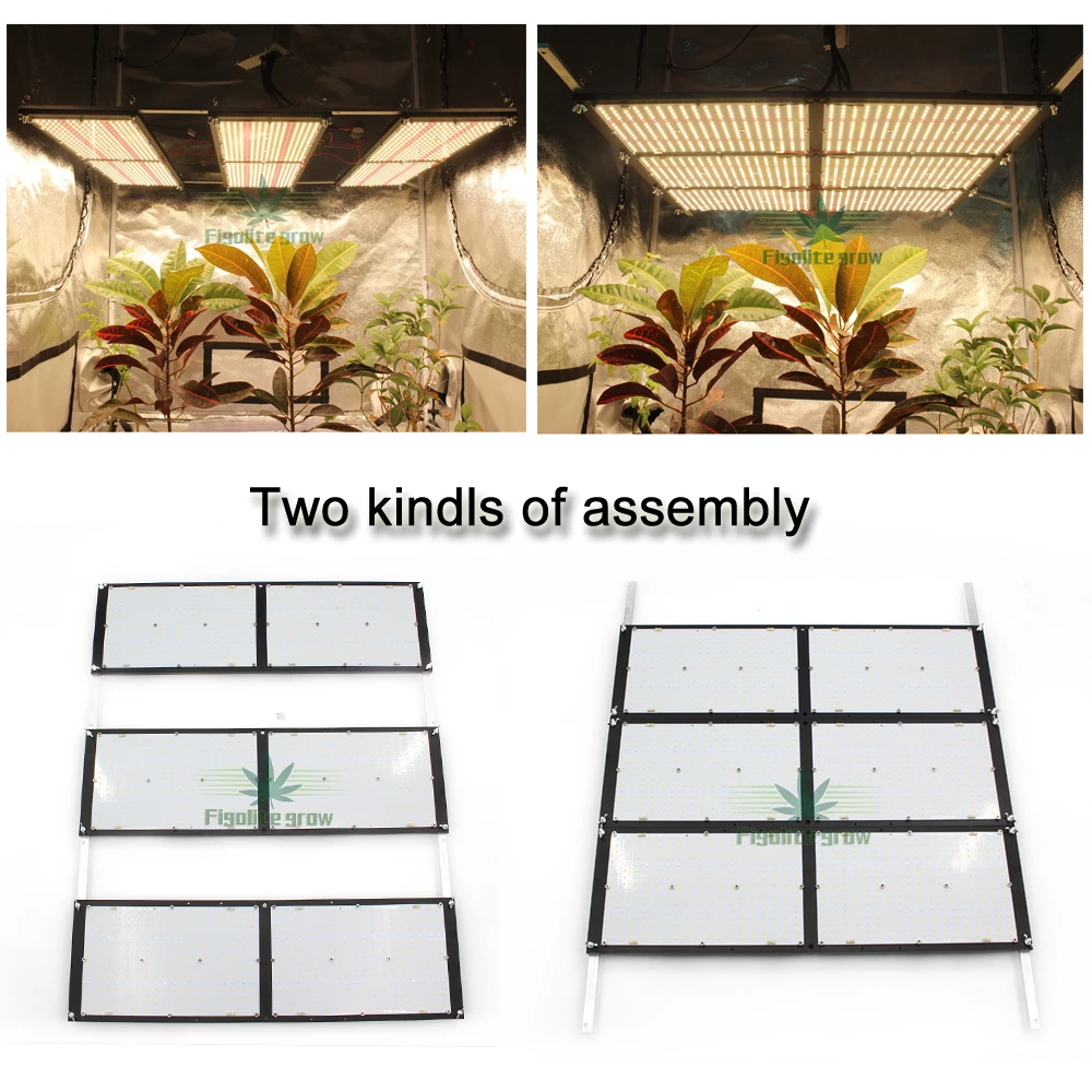 600W original LM301h mix 660nm UV IR full spectrum grow light with MEAN WELL driver