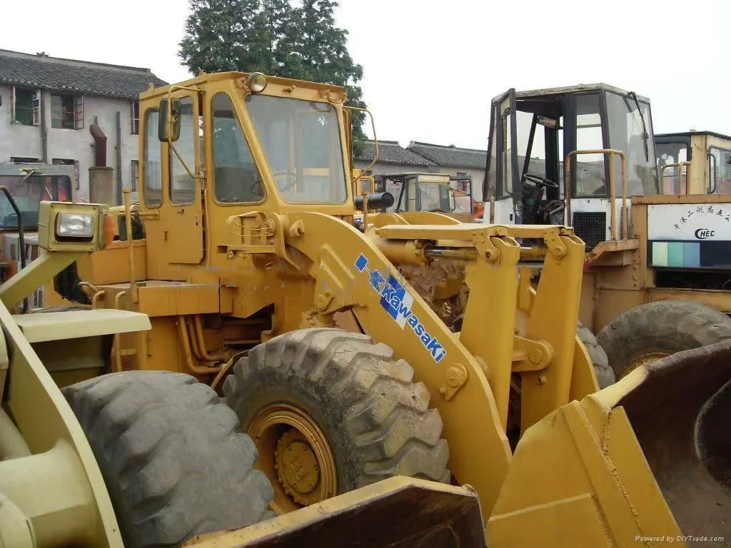Kawasaki KLD70/80 used loader Komatsu WA380/470 loader