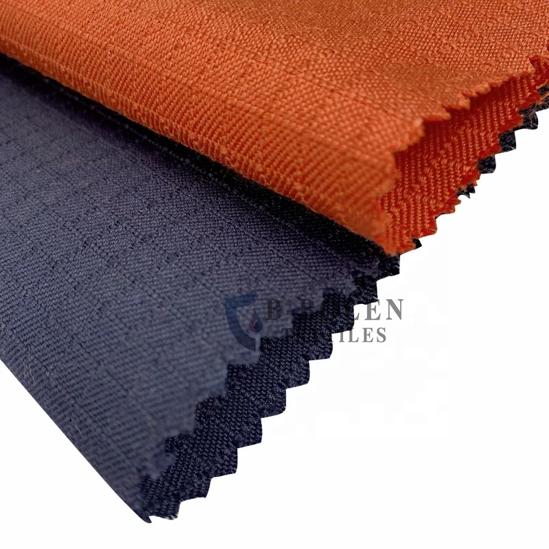 Hot Sale Inherently Flame Retardant Conductive Aramid Iiia Fabric For Firefighter Suit