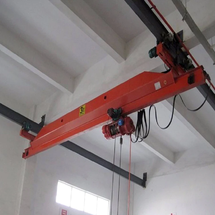1 Ton Price Workshop Overhead Crane 15 Ton Single Beam Bridge Crane Electric Hoist