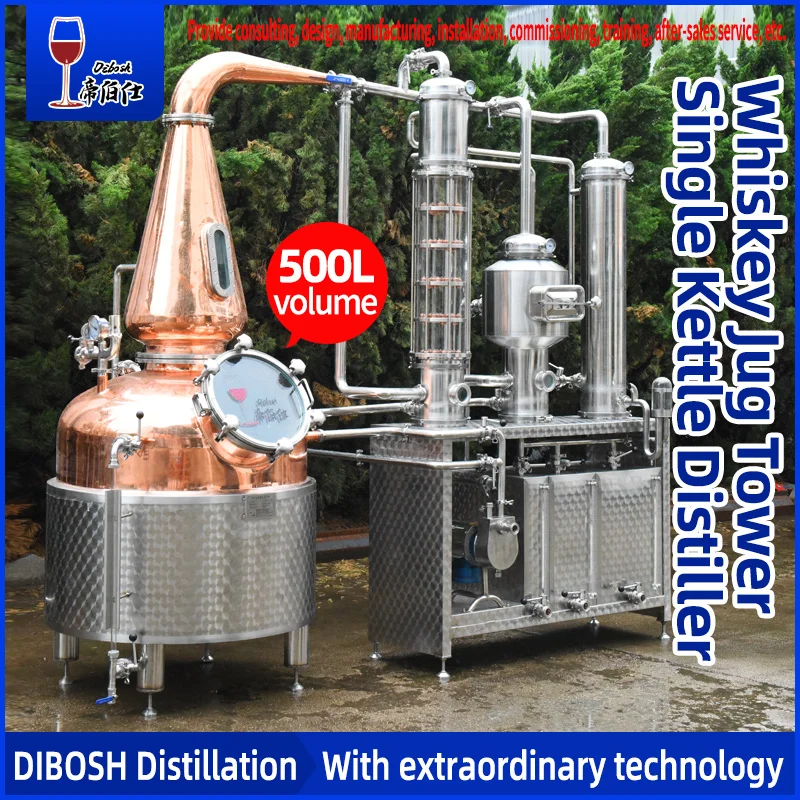 500 liter alcohol distill machine distillation equipment