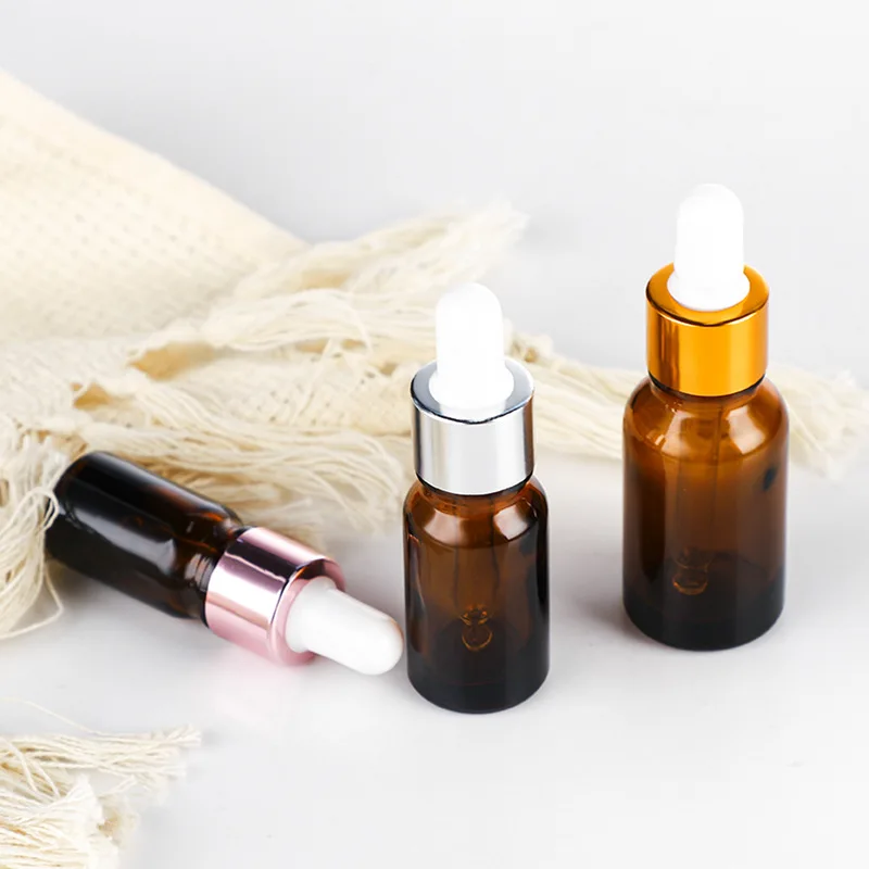 Essential Massage Oil Pipette Refillable Bottles Frosted Container