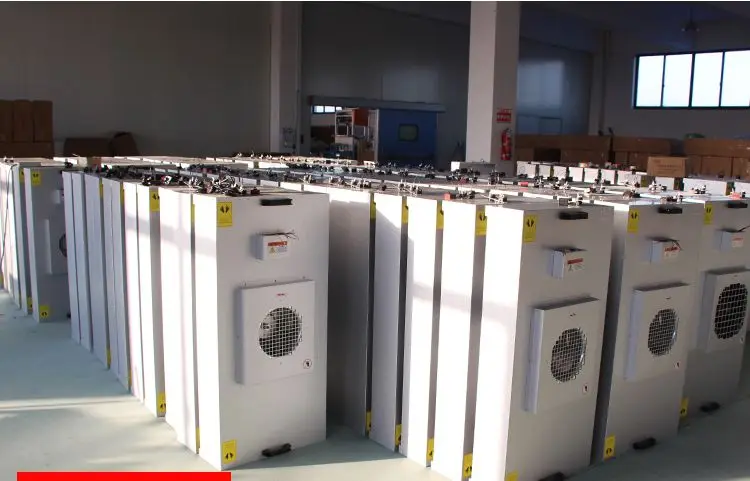 Good Quality Customized  Low Noise And Low Power Consumption Fan Filter Hepa Unit