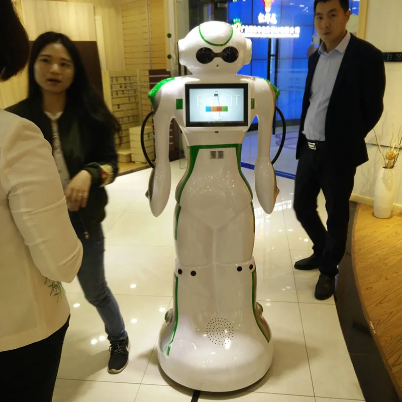 Intelligent  automatic Laser Navigation and reception guide service robot