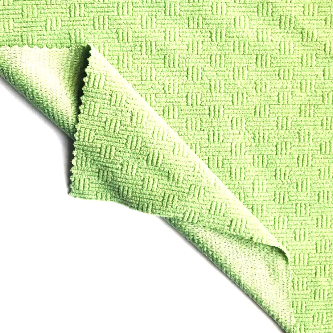 Superior Quality Factory price Polyester Jacquard Polar Fleece Fabric