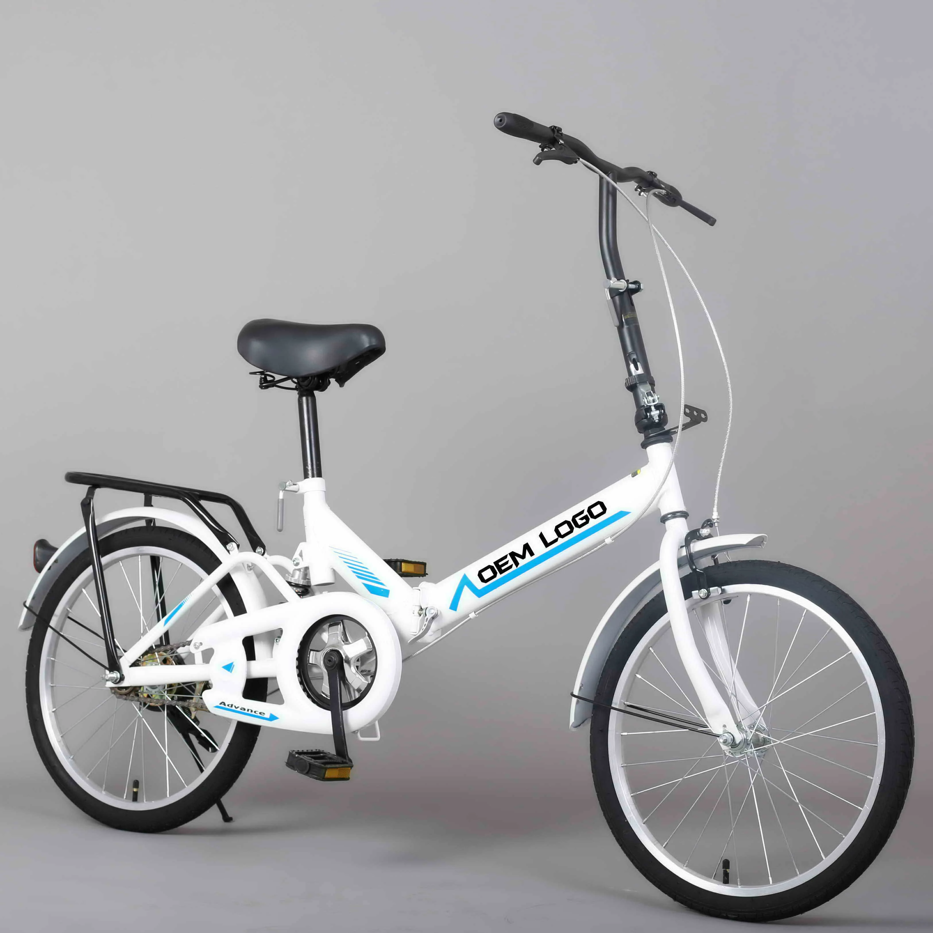 Wholesale little 20 inch folding bike good quality single speed gear folding bicycles for adult cheap CE foldable cycle from Chi