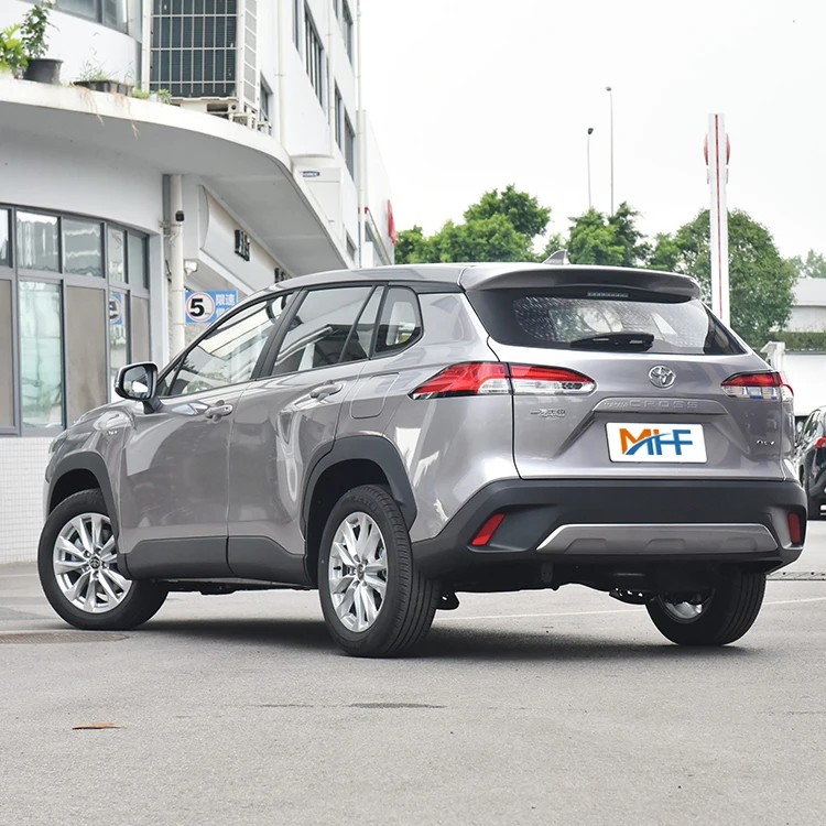 2024 Toyo-Ta Coroll-A Cross Gasoline Auto Cheap Petrol Car with Aluminium Alloy Roof Rack in Stock in Azerbaijan