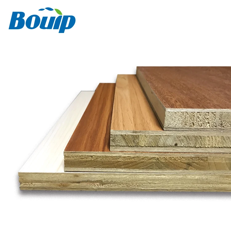 
High Quality Melamine Faced Block Board Manufacturing Process 