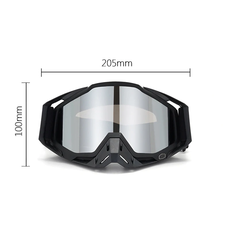 Outdoor Sports Motorcycle Racing Goggles Cycling Skiing Tactical Windbreak UV400 Glasses