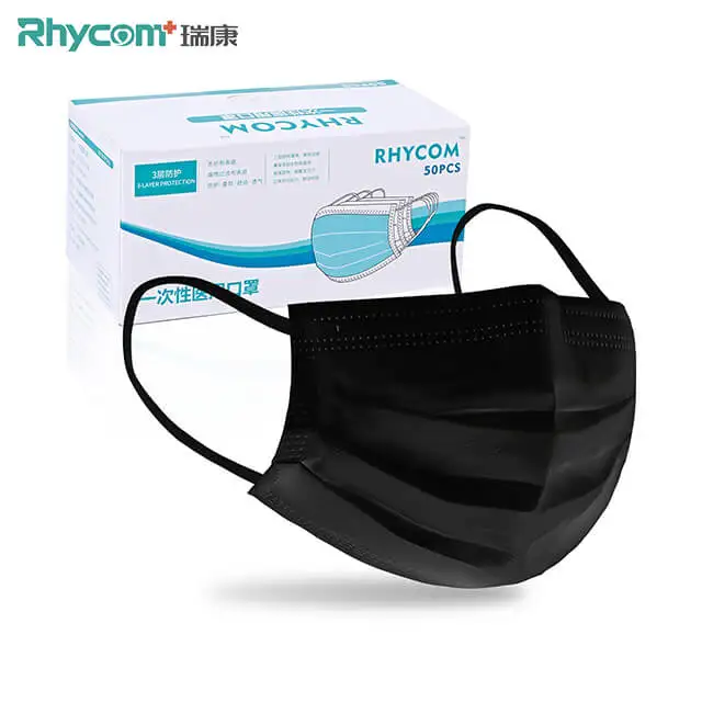 
Rhycom EN14683 3 Ply Medical Procedure Disposable Surgical Mask Face Masks 