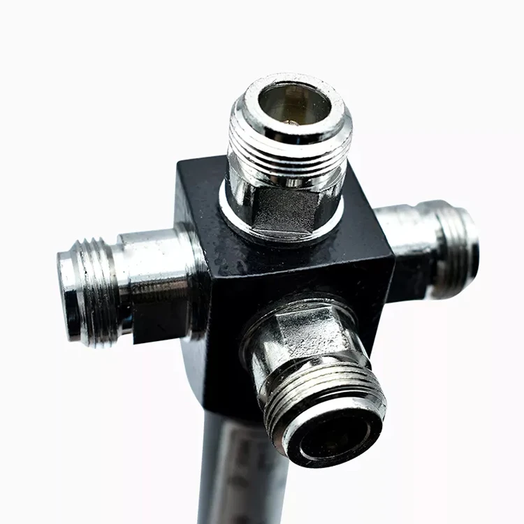 RF Coaxial Splitter 1 to 2/3/4 In 1 Way Power Splitter 800-2500MHz Signal Booster Divider N female Type Power Splitter Cable