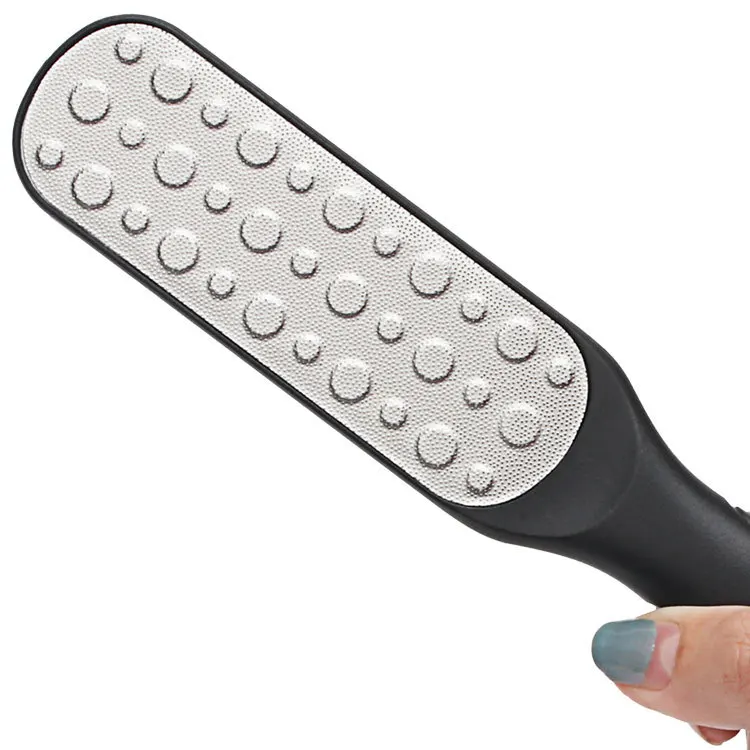 Wholesale Double Sided Foot File Callus Remover Stainless Steel Pedicure Foot Rasp Scraper Foot Care Tool