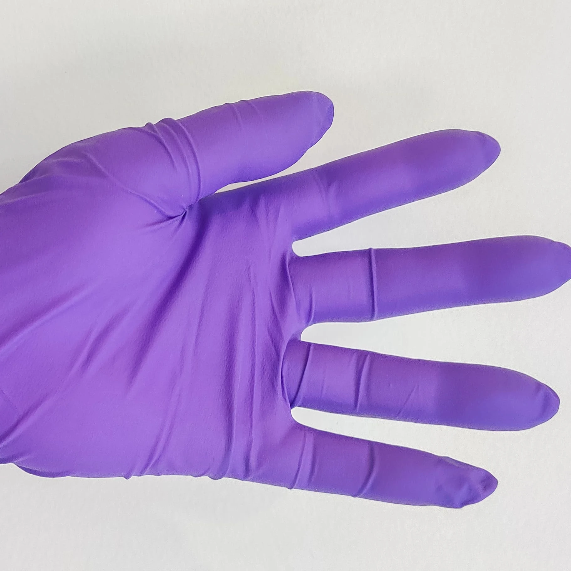 White Black Powder Free Disposable Latex Gloves