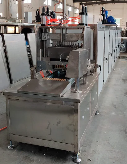 Small Capacity Hard Candy Making Machine Lollipop Depositing Line Machine Bonbon Automatic