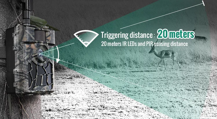 Free APP Control 24MP Night Vision Digital Camera For Hunting Outdoor Animal Camouflage Camera