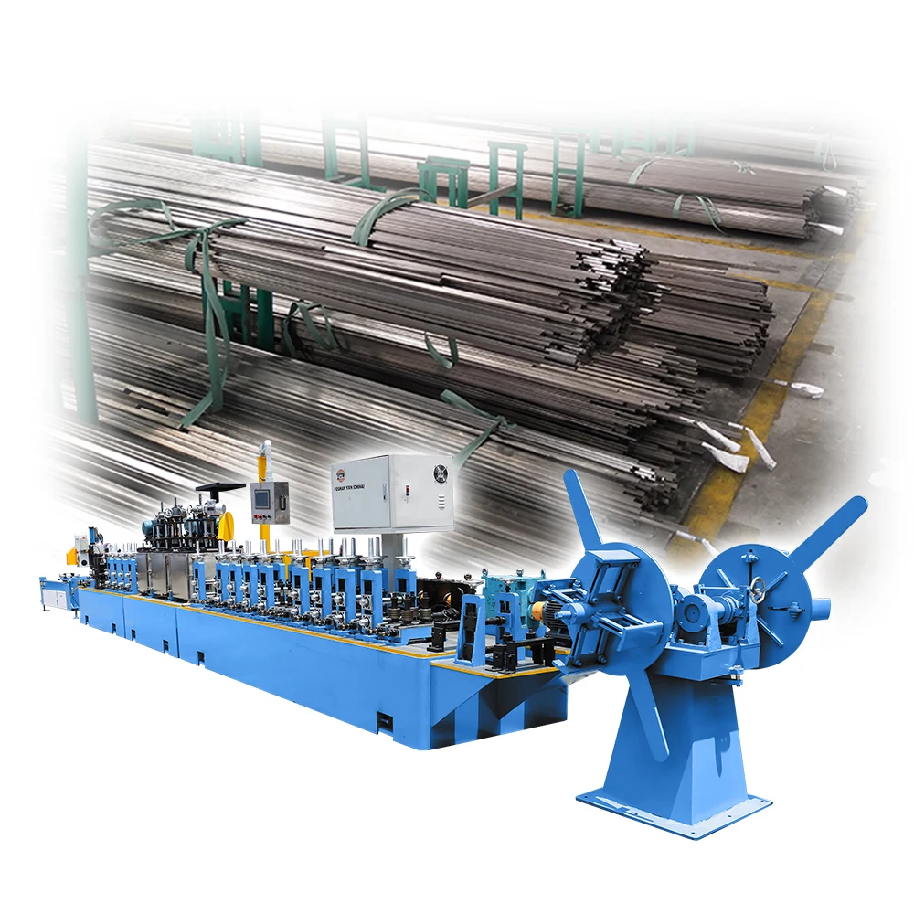 GI Pipe Making Machine make Steel Tube Production line ss tube mill
