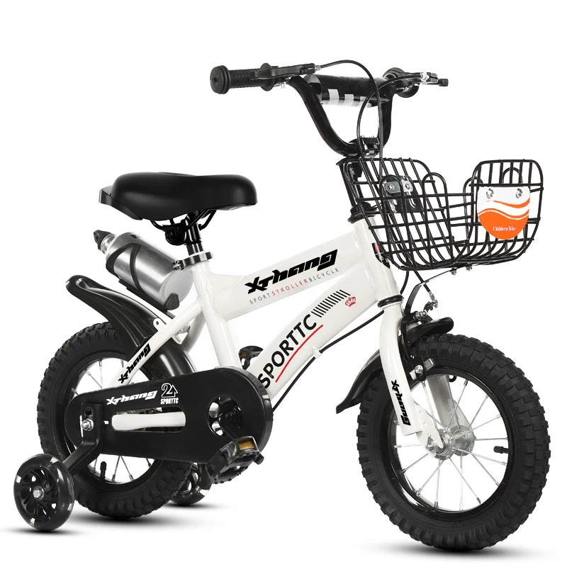 Factory Cheap 4 Wheel Boy Cycle 12 16 18 Inch Bisicleta Children Mountain Bicycle Kids Bike for Child 3-8 Years