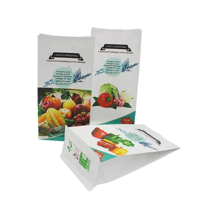 Wholesale Plastic Upright 1kg/2kg/5kg/10kg Wheat Grain Packaging  Nuts Coffee Beans Rice Bags