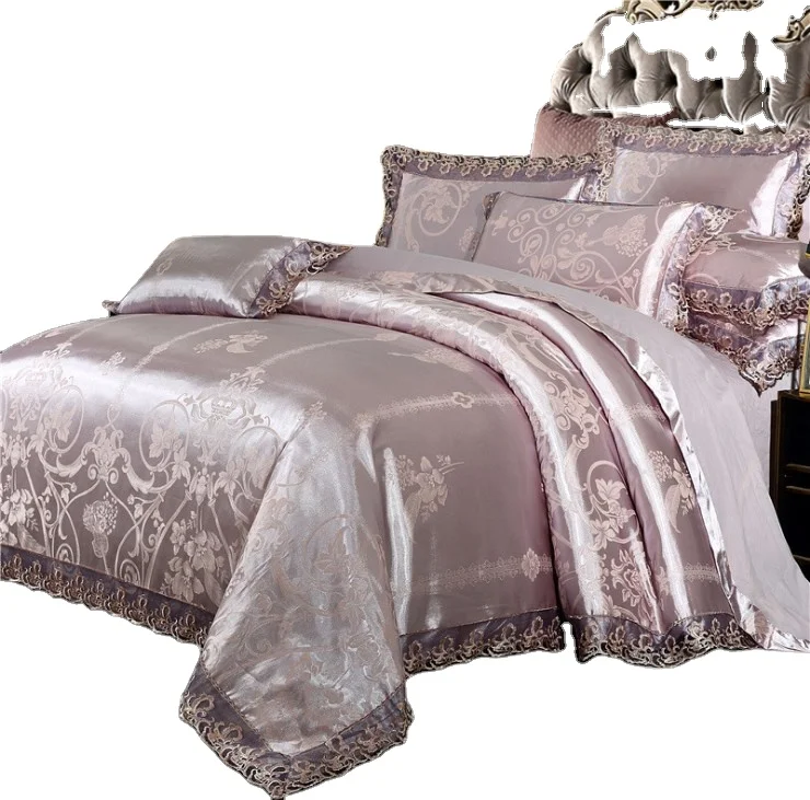 Bed cover luxury comforter silk sheets bedding set king size comforter set luxury bed bedding
