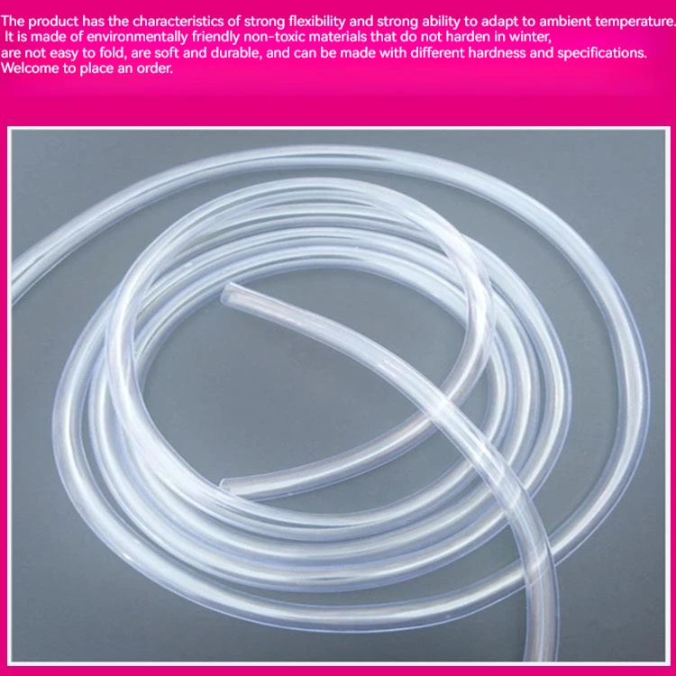Flexible Pipe Plastic Pvc Transparent Hose For Car Wash Drip Irrigation Fuel Watering Pipe