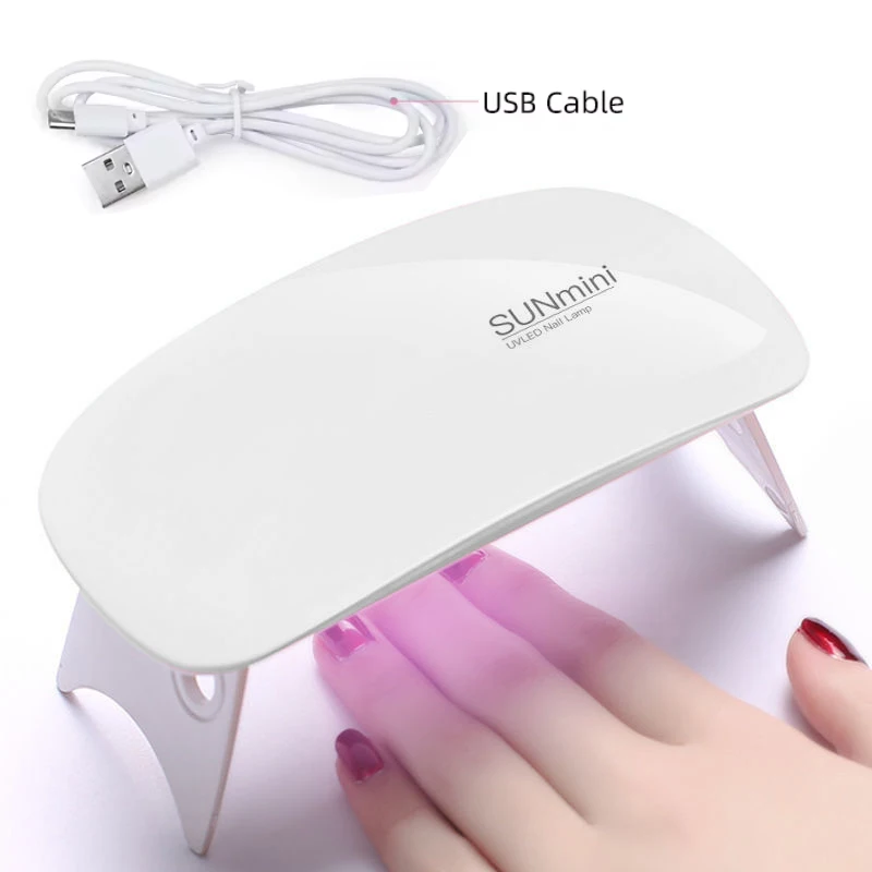 2023 Home use 6W portable electric nail LED UV lamp other beauty & personal nails care products