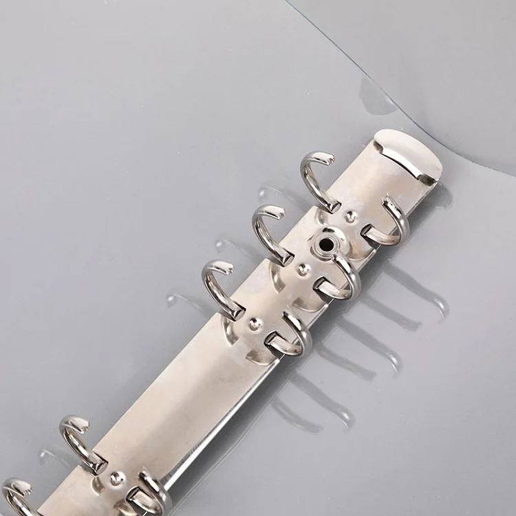 Wholesale PVC A5 A6 A7 Cover Waterproof Planner 6 Ring Binder Folder