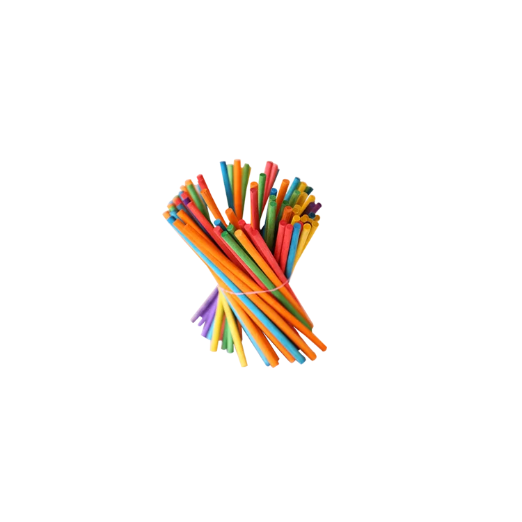 chocolate handle round edge popsicle  wooden ice cream sticks