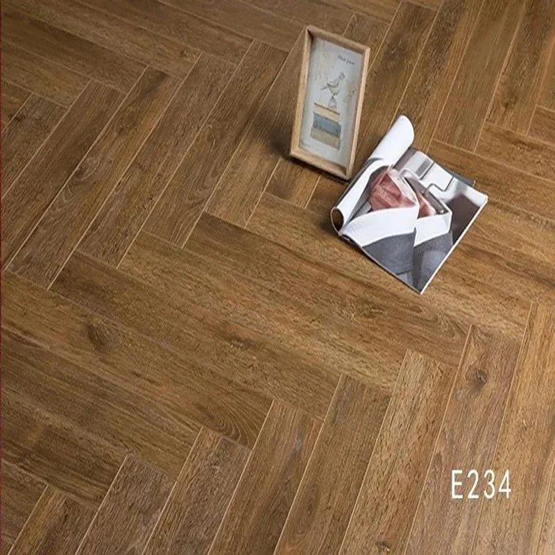 AB herringbone spell agglomerated composite wood floor household clothing stores gray wear-resistant manufacturers direct sales