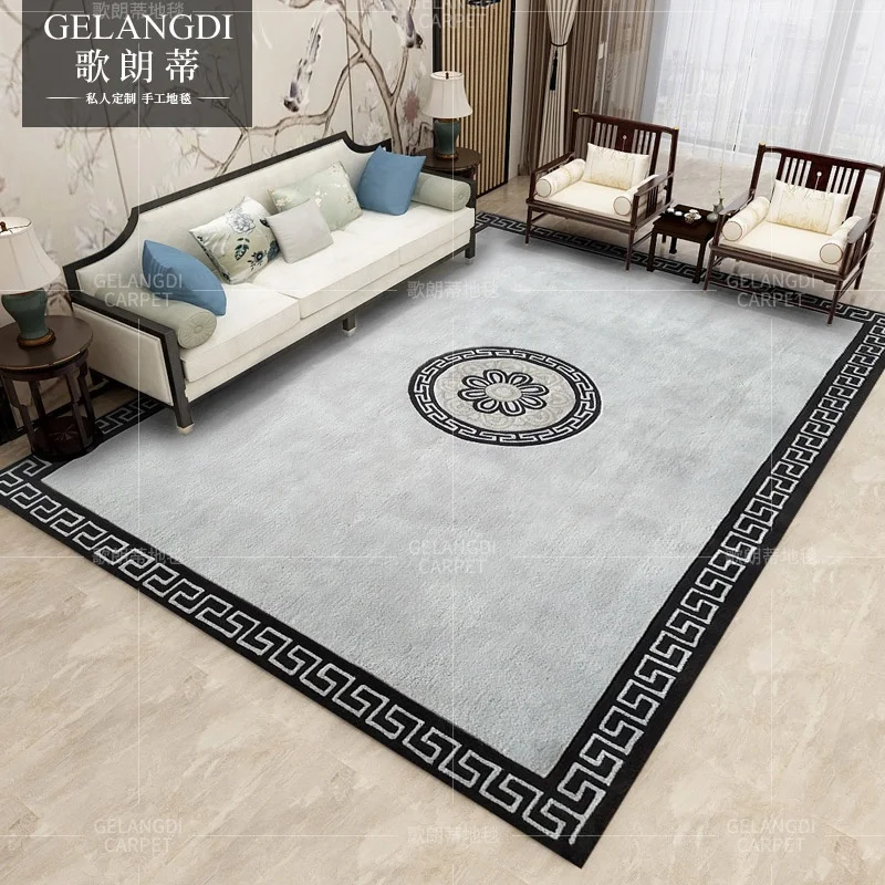 China customized rugs and carpets hand tufted woolen carpets area rugs for living room bedroom