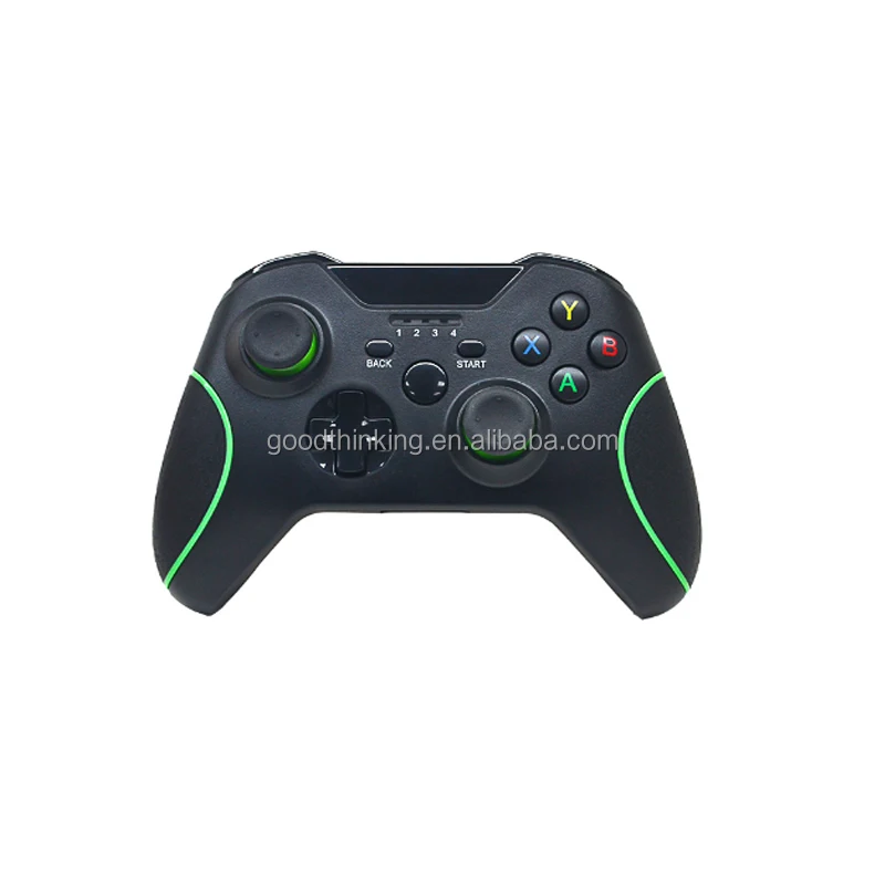 500 mAh built in battery wireless game controller for xbox one 2.4Ghz six Axis pc usb vibration gamepad