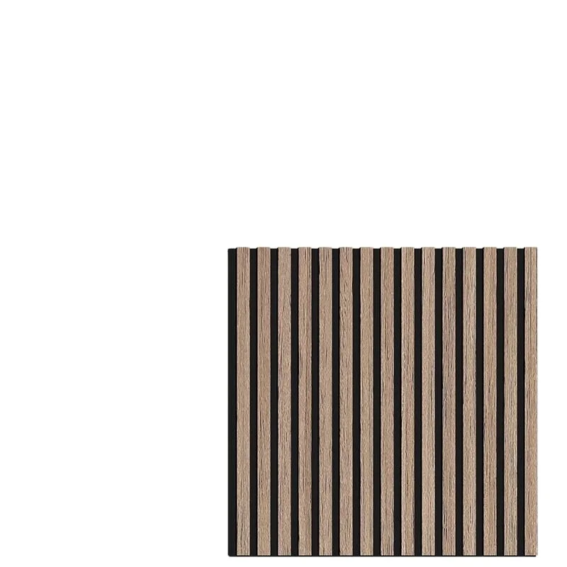 Pet Wooden Mdf Veneer Akupanel Diffusion Slat Auditorium Sound Proof Wall Ceiling Acoustic Panels