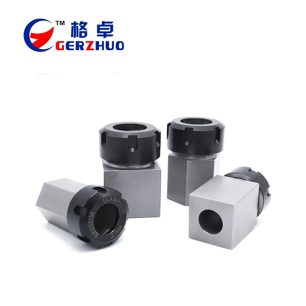 ER25 ER32 ER40 Square Collet Block ER Hex Collet Block For CNC Lathe Engraving Machine