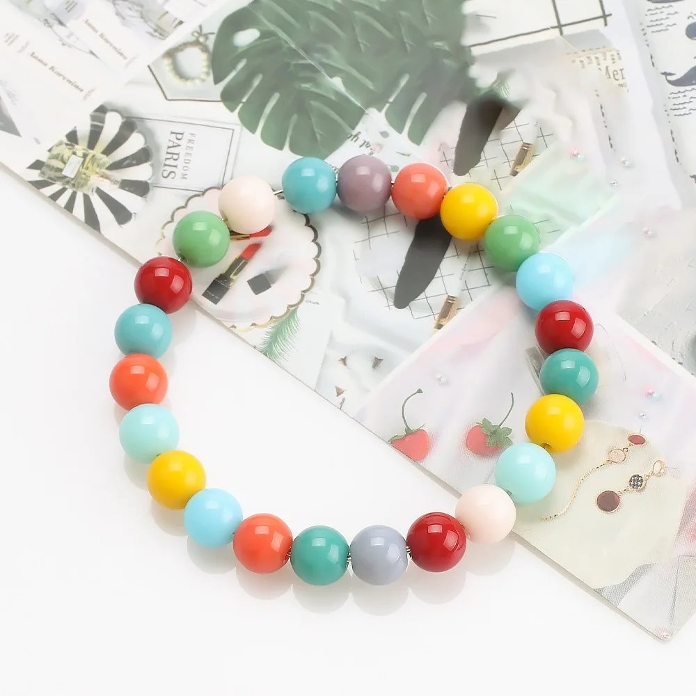 2023 Hot Sale Colorful Glass Crystal Beads Kit for Jewelry Making DIY Necklace Beads Jewelry Mix Loose Spacer Beads Set For Girl