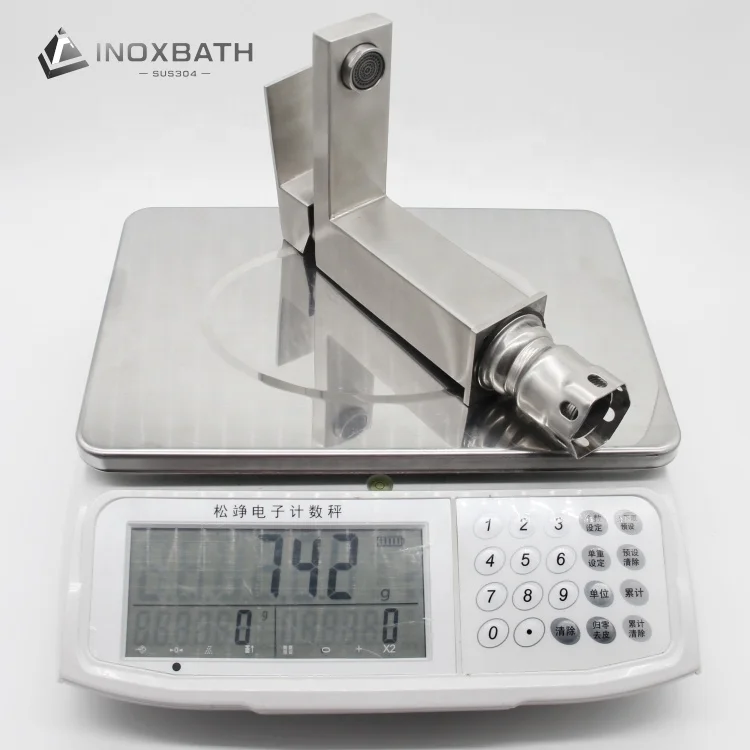 Square design stainless steel 304 above counter basin faucet bathroom wash hand basin mixer tap