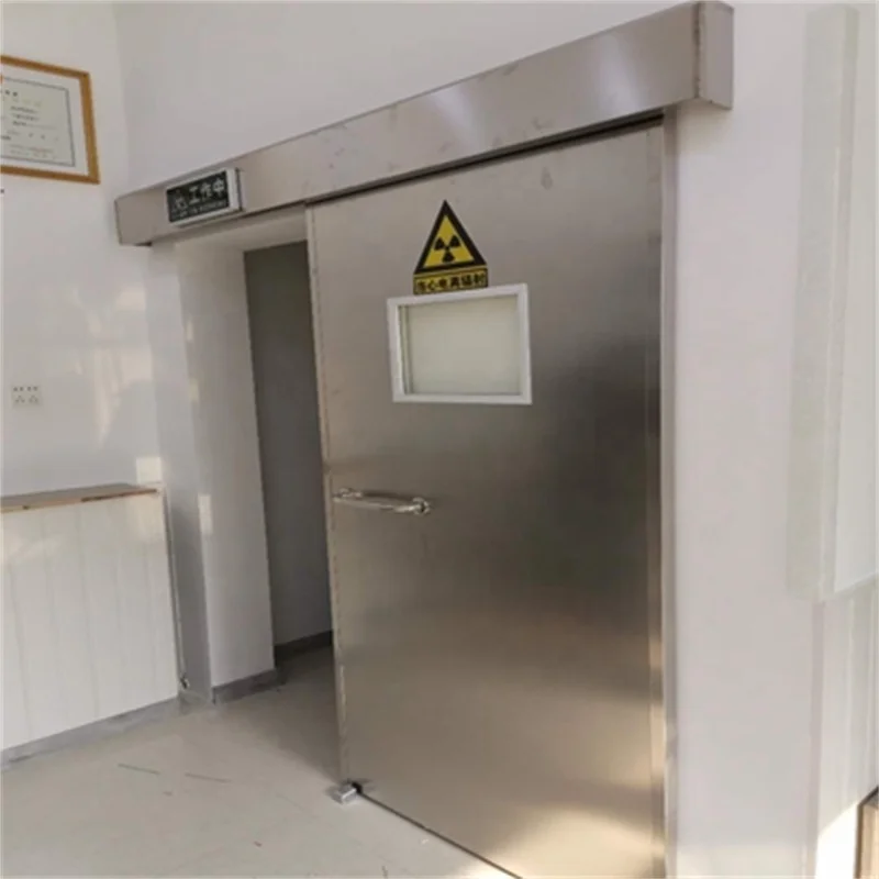 X-ray radiation protection sliding door 1-3mmpb lead lined door