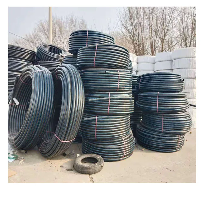 Underground Fiber Cable HDPE Microduct 2 ways 14/10 mm With PE Sheath 1.2mm For Telecom Cable Blowing Project