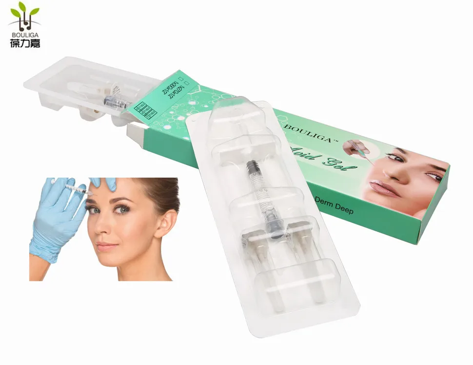 TOP-Q га наполнитель 1 мл кросс-связанный гиалуроновой кислоты впрыска наполнитель для лица