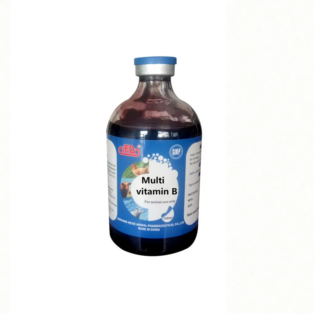
Complex vitamin B injection veterinary drug for weight gain improve immunity 