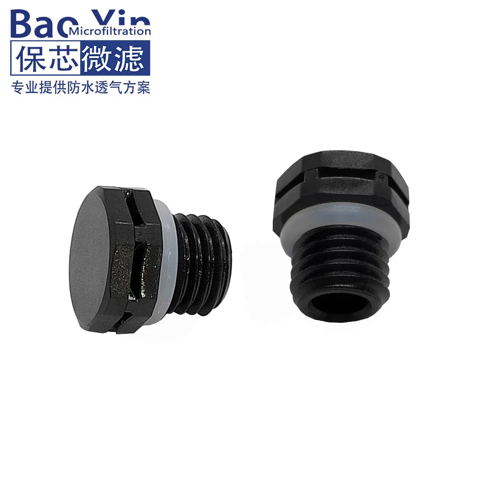 Pressure Release Valve M12*1.5 Thread  plastic Screw Protective Vents