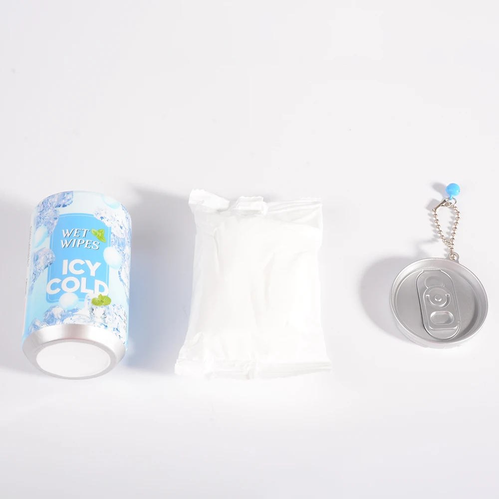 Customized Cooling Wet Wipes Pocket Mini Wet Wipes Custom Logo Baby Wipes Summer Cooling Products