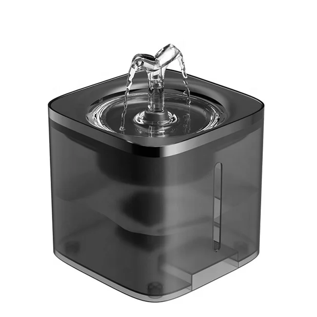 Wholesale Automatic Electric Pet Drinking Fountain 3 Layers Water Purifier Filter 2L Pet Smart Water Dispenser For Dogs And Cats