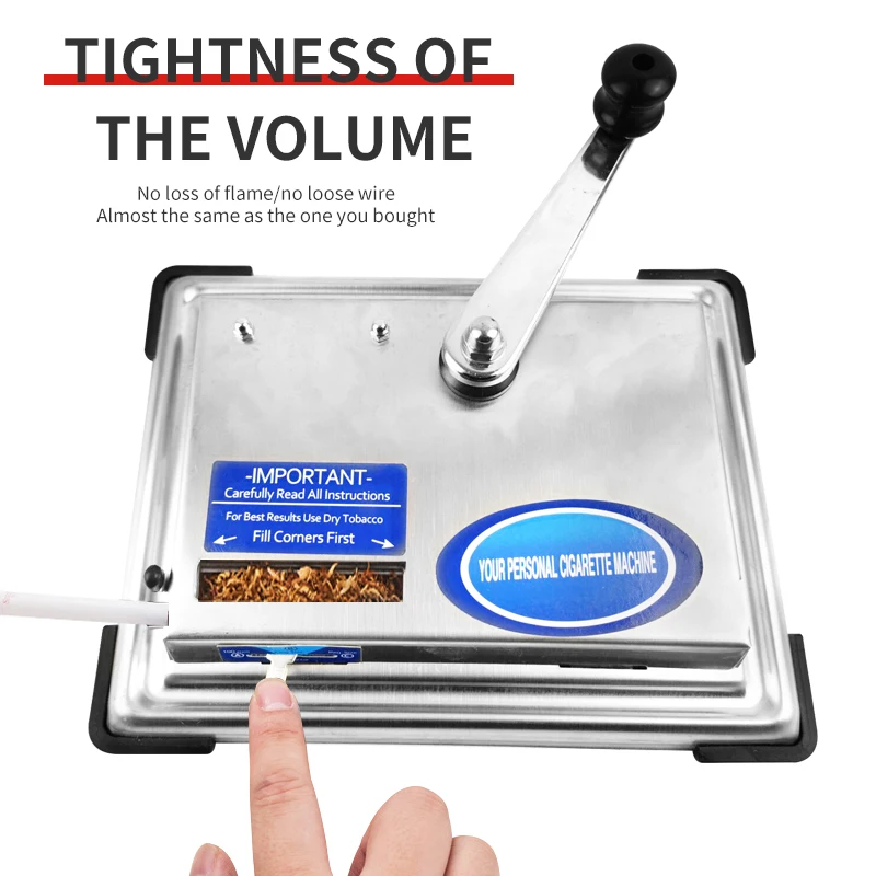 Factory new products 8mm sigrate filling machine cigarette tobacco automatic cigarette filling machine